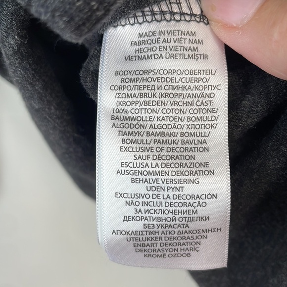 Polo by Ralph Lauren Men's Estate Rib 1/4 Zip Sweater Charcoal L - Picture 6 of 7